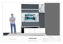 create custom interior elements, TV wall, partition, etc